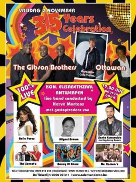 OTTAWAN И THE GIBSON BROTHERS: 35 лет на сцене!